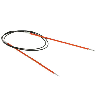 Lana Grossa Circular knitting needle aluminum Rainbow 2,5mm/80cm