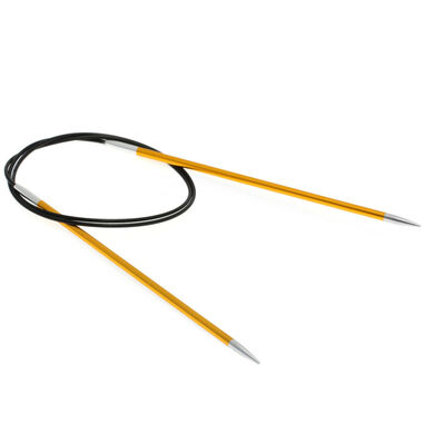 Lana Grossa Circular knitting needle aluminum Rainbow 3,5mm/80cm