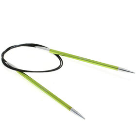 Lana Grossa Circular knitting needle aluminum Rainbow 5mm/100cm