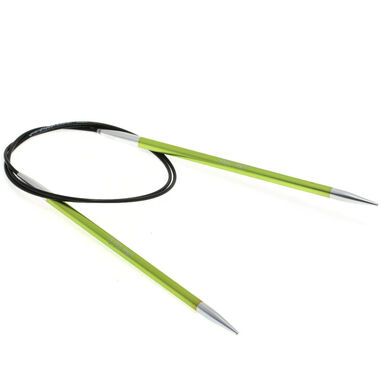 Lana Grossa Circular knitting needle aluminum Rainbow 5mm/80cm