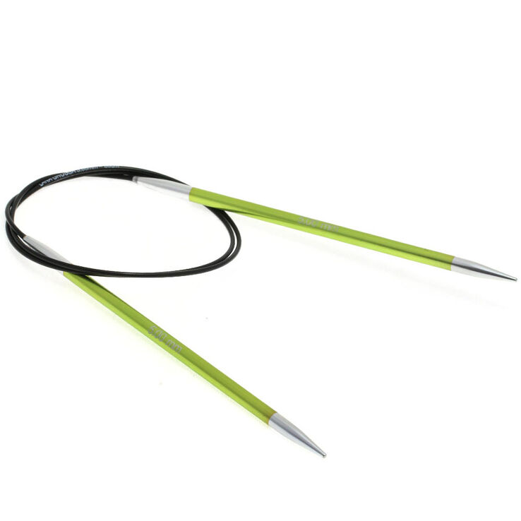 Lana Grossa Circular knitting needle aluminum Rainbow 5mm/80cm