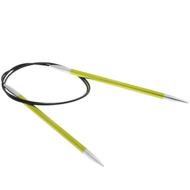 Lana Grossa Circular knitting needle aluminum Rainbow 5,5mm/80cm