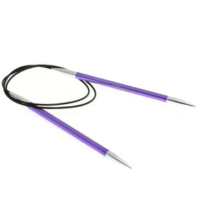 Lana Grossa Circular knitting needle aluminum Rainbow 6mm/100cm