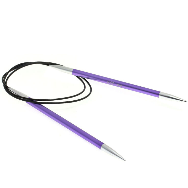 Lana Grossa Circular knitting needle aluminum Rainbow 6mm/100cm