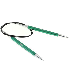 Lana Grossa Circular knitting needle aluminum Rainbow 8mm/100cm