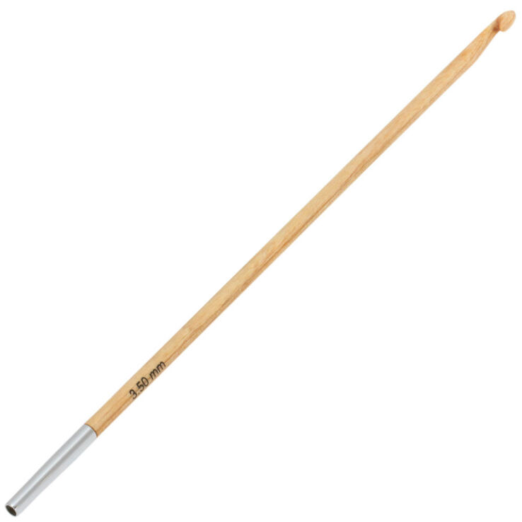 Lana Grossa Tunisian crochet hook design-wood 3,5 mm