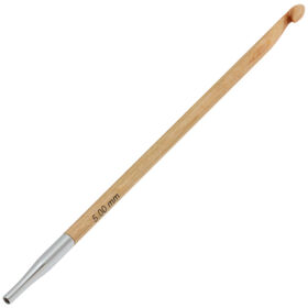 Lana Grossa Tunisian crochet hook design-wood 5,0 mm