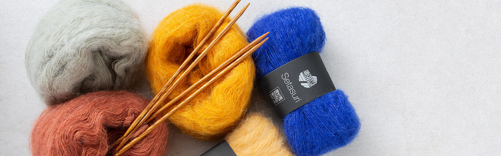 INNOVATIVE, ERGONOMIC - HIGHEST QUALITY Lana Grossa Needles | FIXED CIRCULAR KNITTING NEEDLES