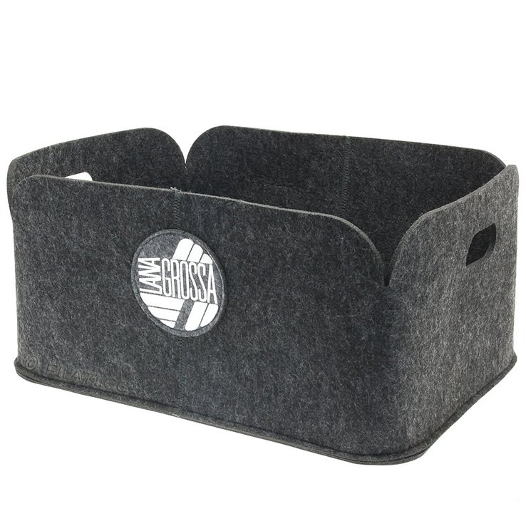 Wool basket | 1 - 40 x 30 x 18,5 cm