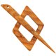 Wooden Clasp Cube | 03-orange