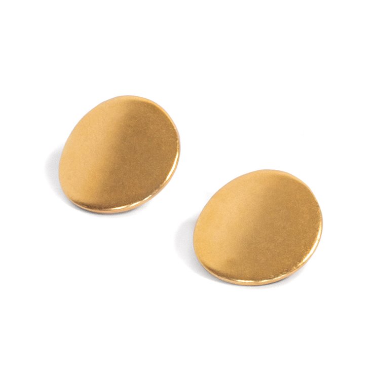 Belousek Metal button 20mm | 01-gold