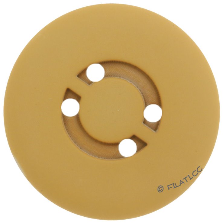 Union Knopf UNION KNOPF 450472/25mm | 40-mustard