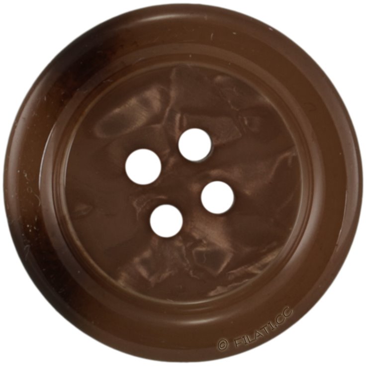 UNION KNOPF 454230/28mm | 20-brown