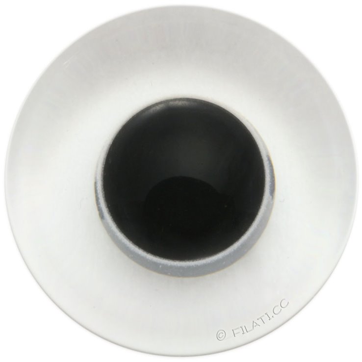 UNION KNOPF 45462/23mm | 10-transparent/black