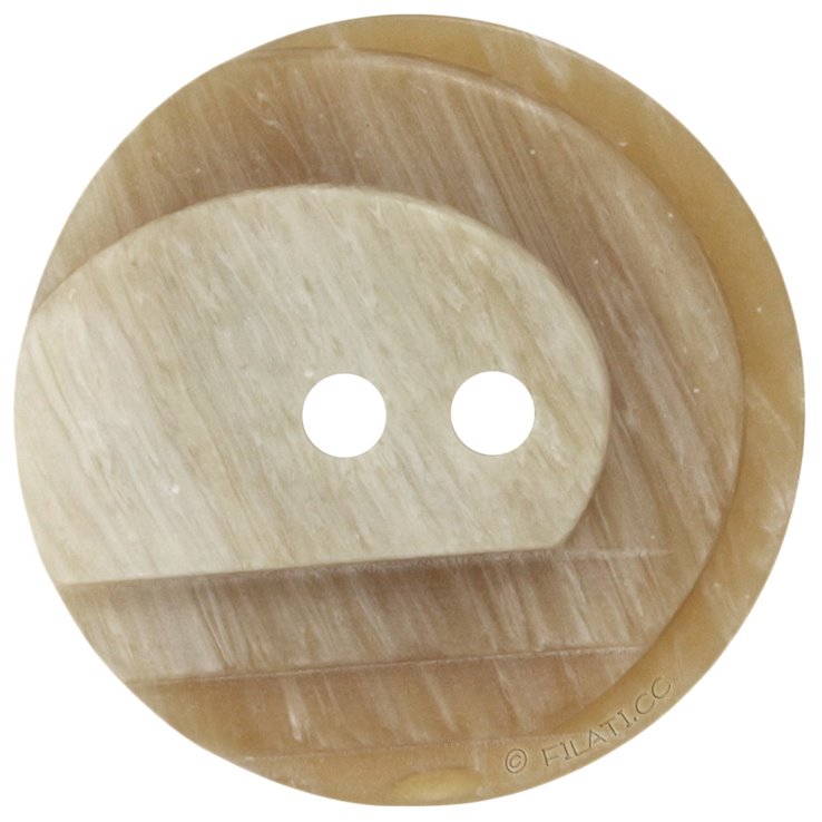 UNION KNOPF 45755/23mm | 16-brown beige