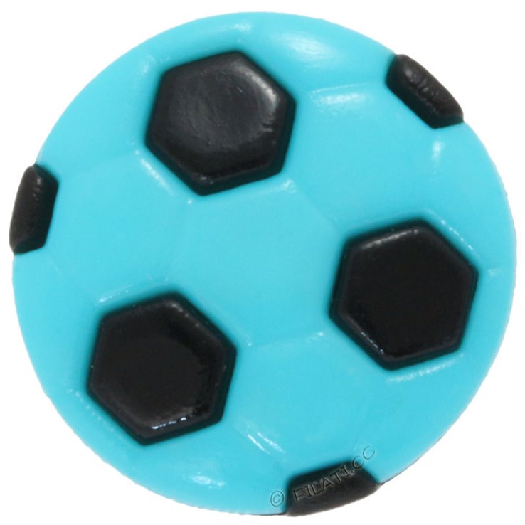 UNION KNOPF 46353/15mm | 04-turquoise blue