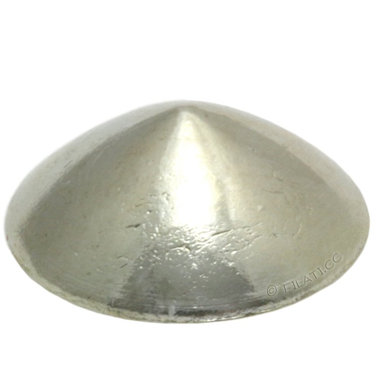 UNION KNOPF 500256/12mm | 82-silver