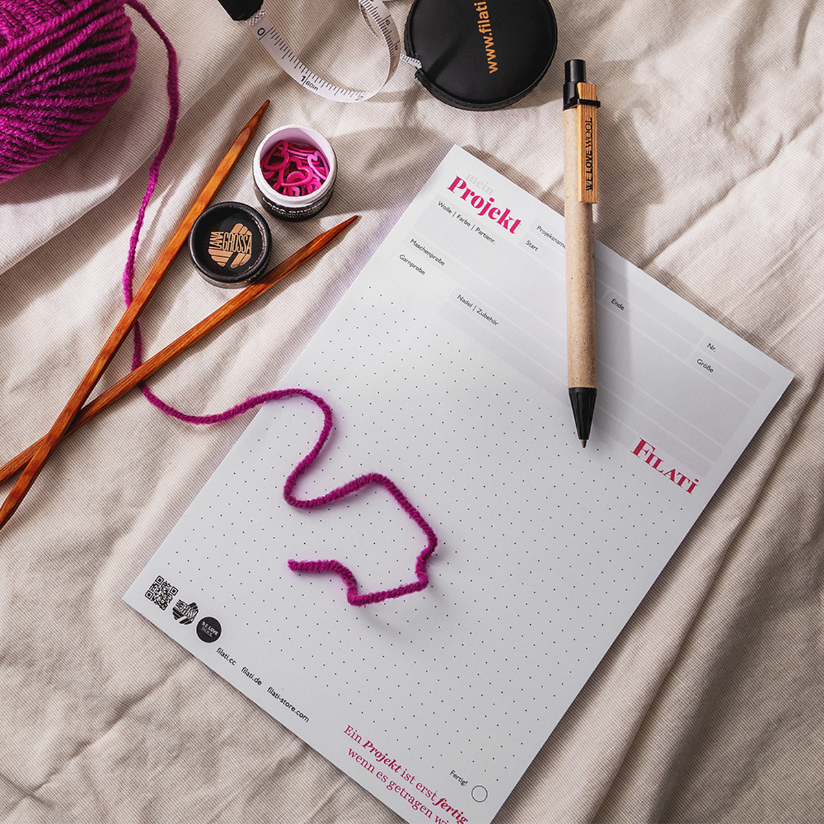 Lana Grossa  Knitting Notepad