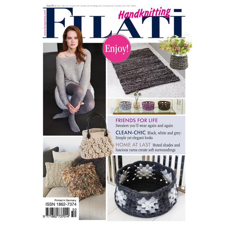 FILATI Handknitting No. 50 (Home) - English Edition from Lana Grossa