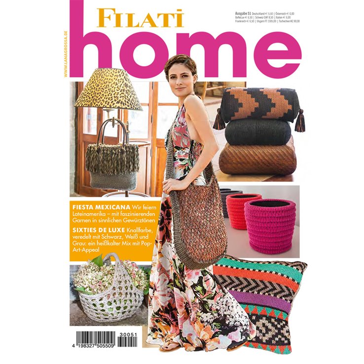 FILATI Handstrick No. 51 (Home) - German Edition from Lana Grossa
