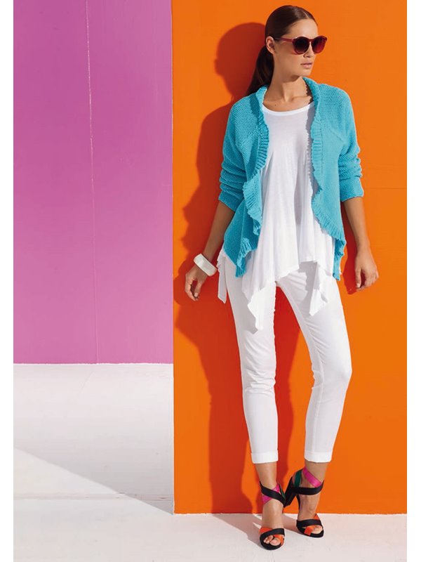 Lana Grossa Raglan Cardigan ELASTICO