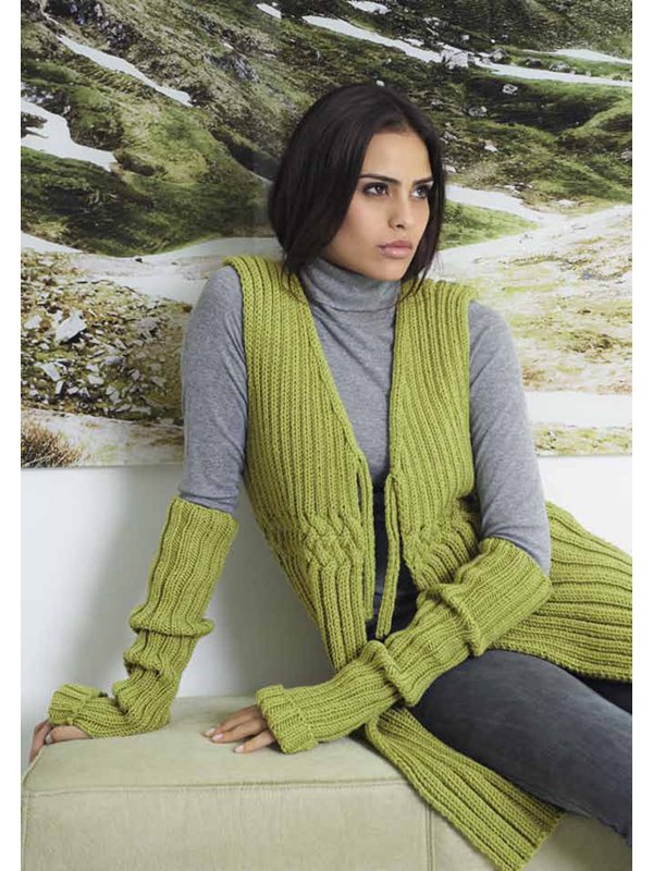 Lana Grossa WRIST WARMERS Bingo