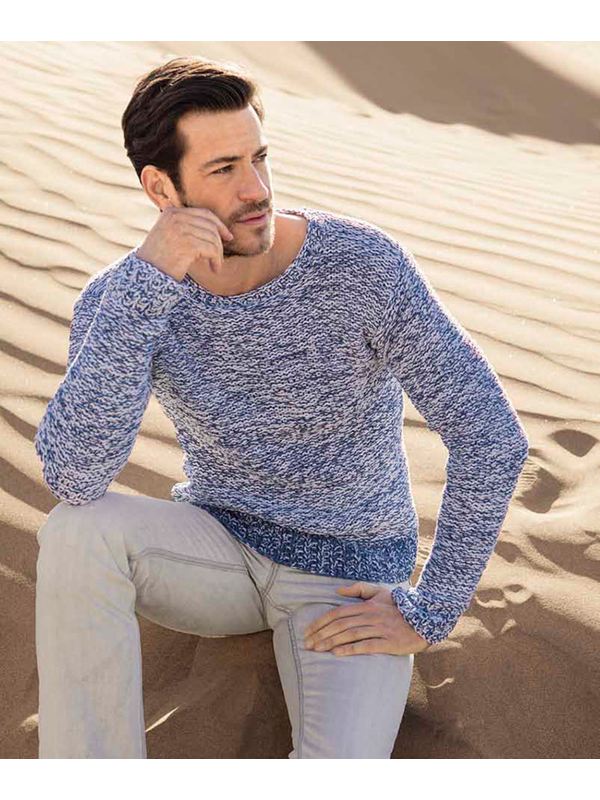 Lana Grossa MEN'S SWEATER Elastico
