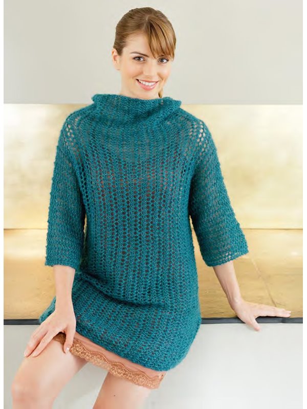 Lana Grossa Lace Sweater SILKHAIR