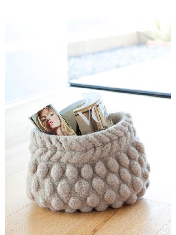 Lana Grossa Felt Basket FELTRO