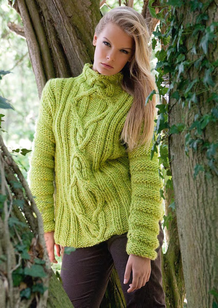 Lana Grossa Sweater LEI | FILATI Handknitting Issue 38 - English ...