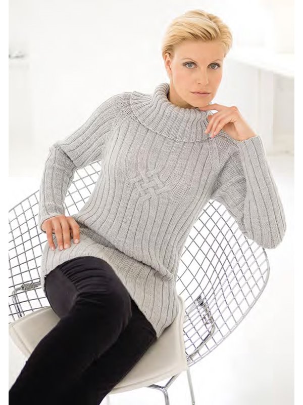 Lana Grossa Raglan Sweater COOL WOOL Big