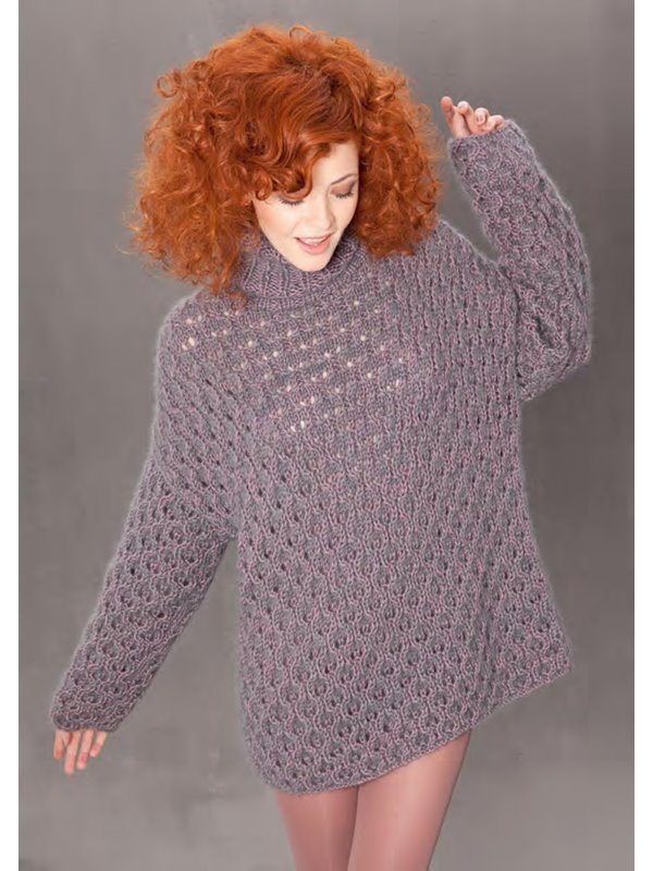 Lana Grossa Lace Sweater BINGO + SILKHAIR