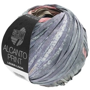 Lana Grossa ALCANTO Print | 205-natural/beige/gray/antique pink