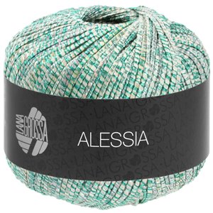 Lana Grossa ALESSIA | 007-emerald/turquoise/ecru
