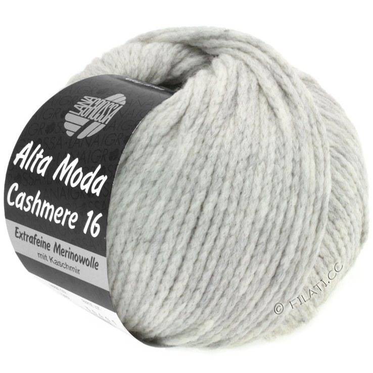 Lana Grossa ALTA MODA CASHMERE 16 | 01-light gray mottled