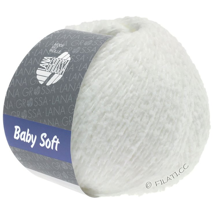Lana Grossa BABY SOFT | 01-white