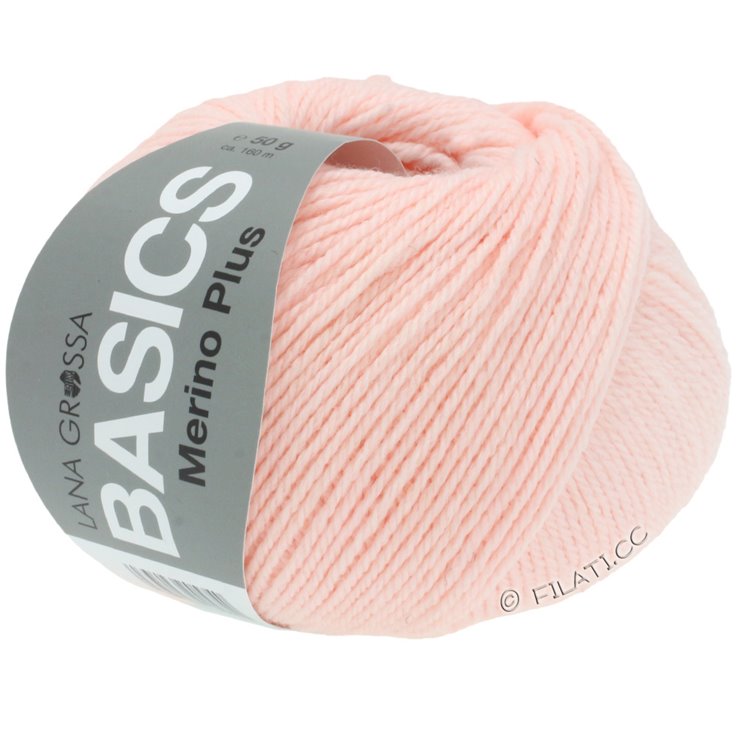 Lana Grossa MERINO PLUS Basics | 001-light rose