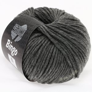 Lana Grossa BINGO  Uni/Melange | 120-dark gray mottled