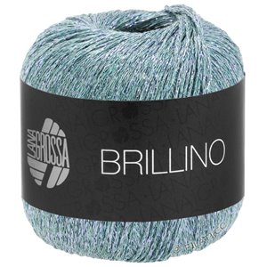 Lana Grossa BRILLINO | 21-gray blue/silver