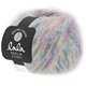 Lana Grossa BRUSHY Uni/Print (lala BERLIN) | 202-subtle yellow/orange/yellow/light blue/dark blue/blue violet