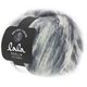 Lana Grossa BRUSHY Uni/Print (lala BERLIN) | 207-white/gray/black