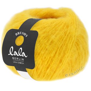 Lana Grossa BRUSHY Uni/Print (lala BERLIN) | 005-yellow