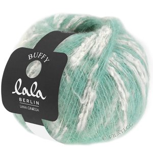 Lana Grossa BUFFY (lala BERLIN) | 05-mint turquoise/raw white