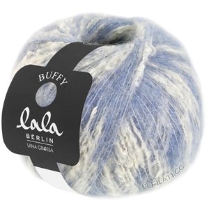 Lana Grossa BUFFY (lala BERLIN) | 06-light blue/raw white