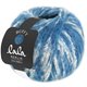Lana Grossa BUFFY (lala BERLIN) | 07-azure/raw white