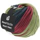 Lana Grossa BULKY Print (ABOUT BERLIN) | 104-reed green/anthracite/berry/gray green