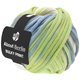 Lana Grossa BULKY Print (ABOUT BERLIN) | 107-white/light blue/yellow green/light gray