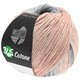 Lana Grossa 365 COTONE Dégradé | 102-light gray/gray/peach/clay red
