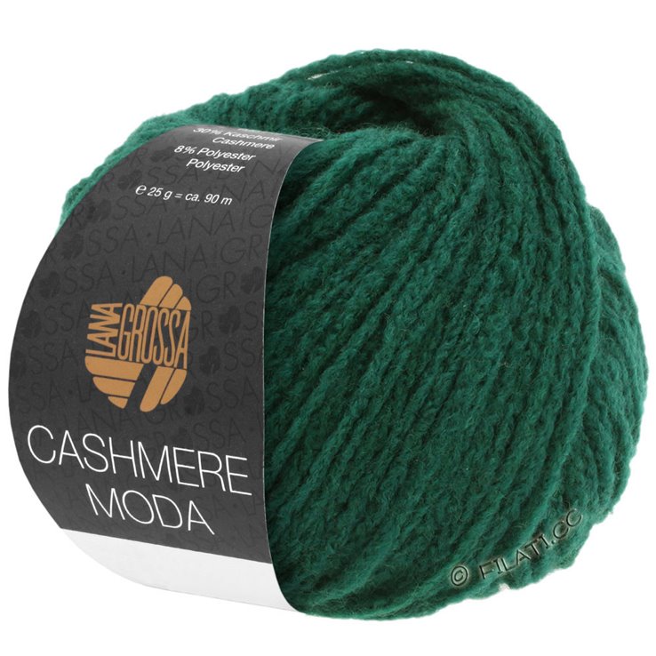 Lana Grossa CASHMERE MODA | 01-dark green