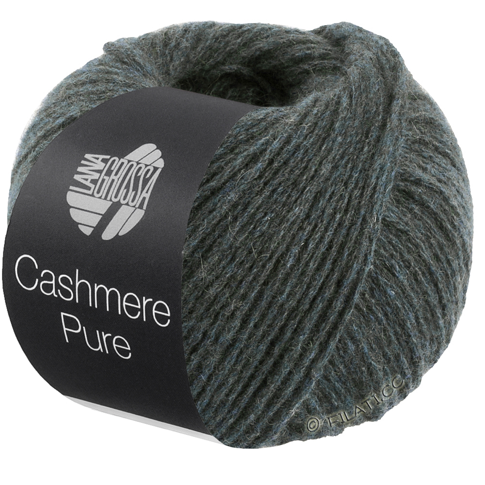 Lana Grossa CASHMERE PURE | 33-dark gray blue